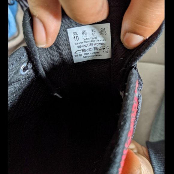 Hot Pink Cheetah Print Vans - Picture 4 of 5